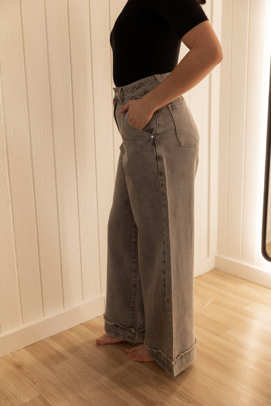 The Poldark in Gray Denim