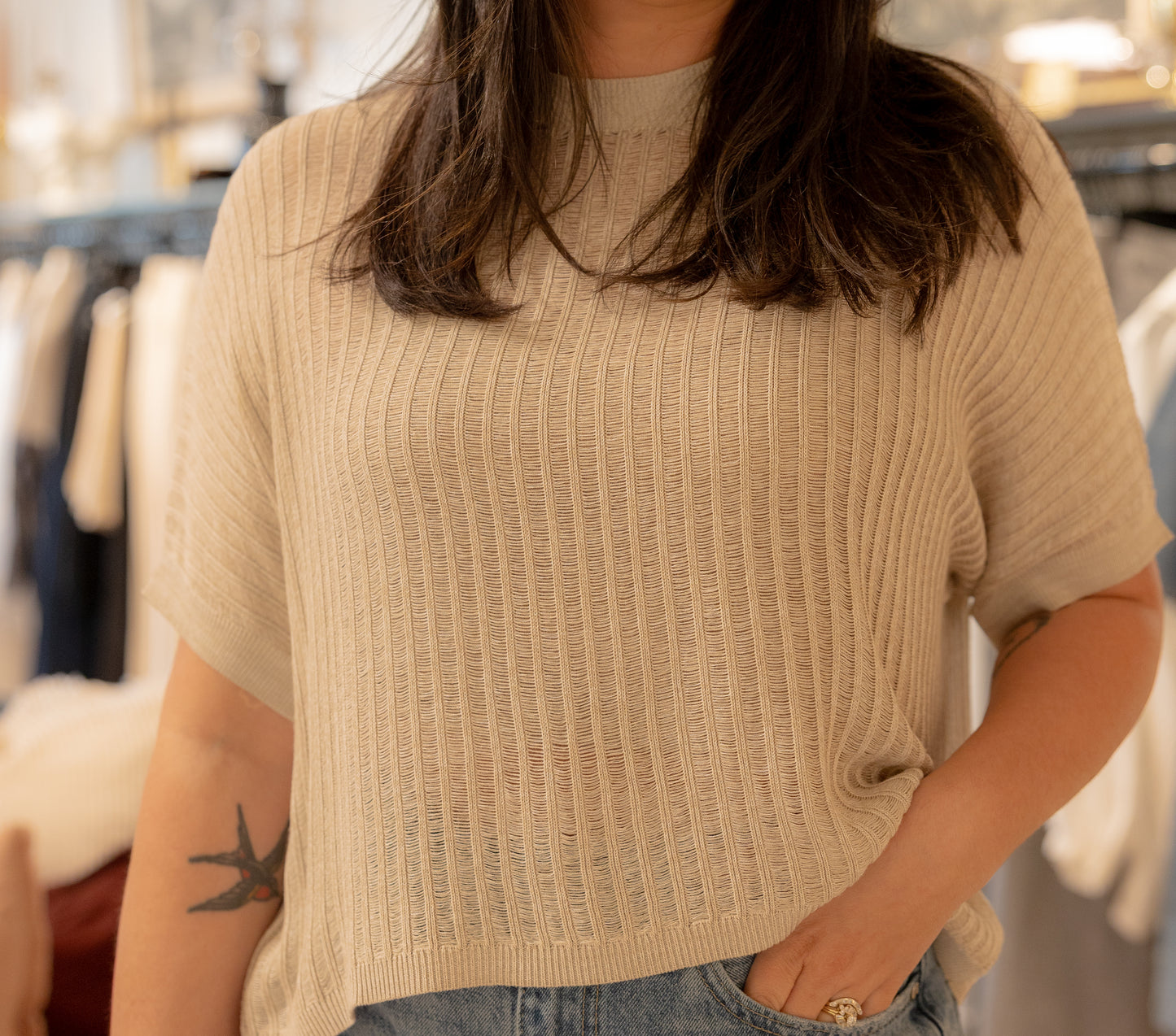 The Augusta Knit Top