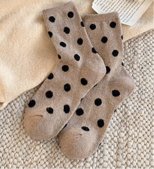 Polka Dot Socks (6 Colors)