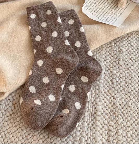 Polka Dot Socks (6 Colors)