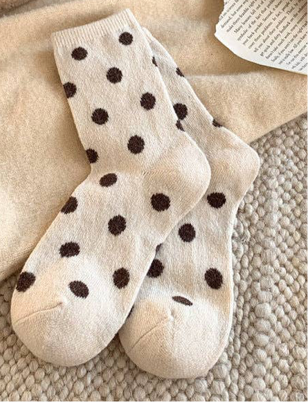 Polka Dot Socks (6 Colors)