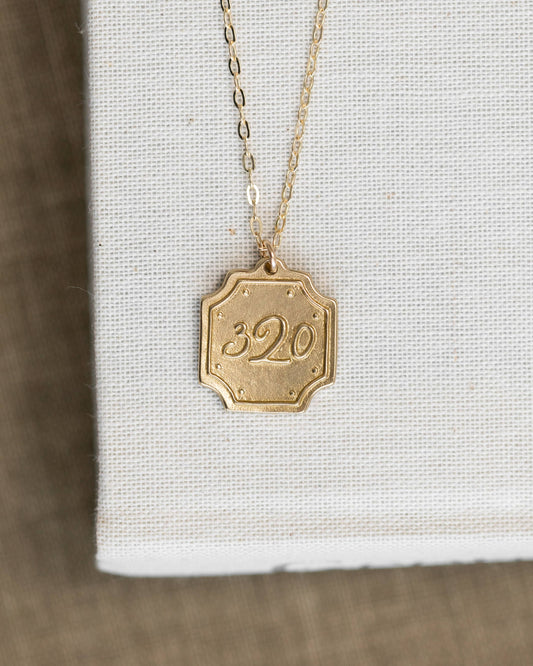 Madison Sterling Necklace Ephesians 3:20 - 32”