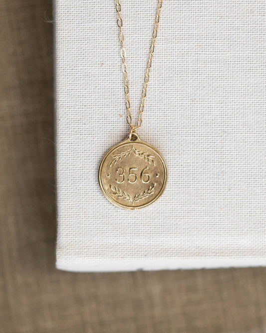 Madison Sterling Necklace Proverbs 3:5-6 - 22”