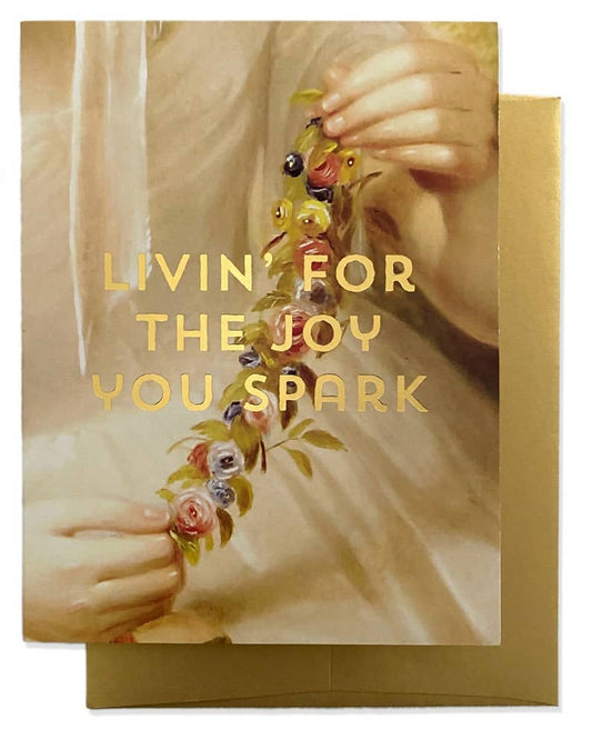 LIVING JOY Greeting Card