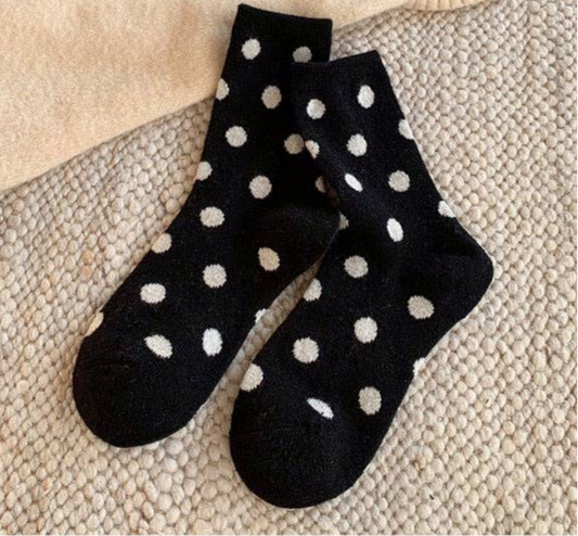 Polka Dot Socks (6 Colors)