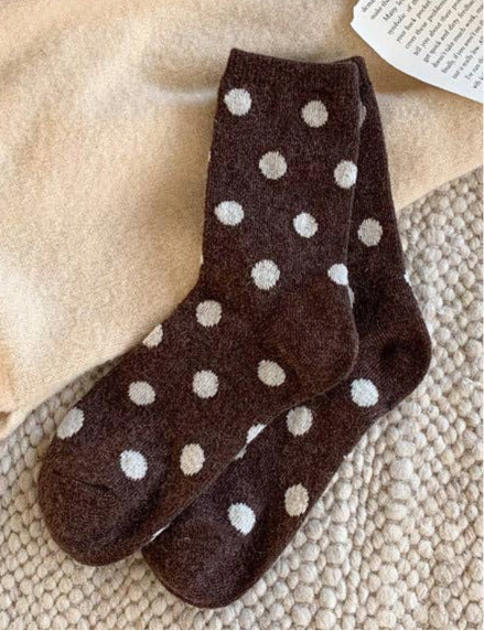 Polka Dot Socks (6 Colors)