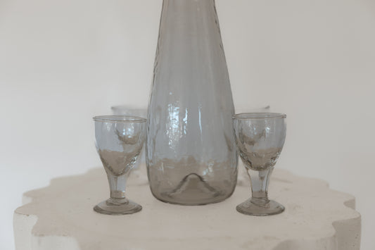 Pebbled Footed Shot Glasses - Set of 4