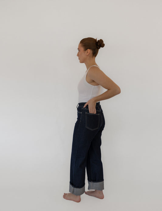The Brighton in Super Dark Wash