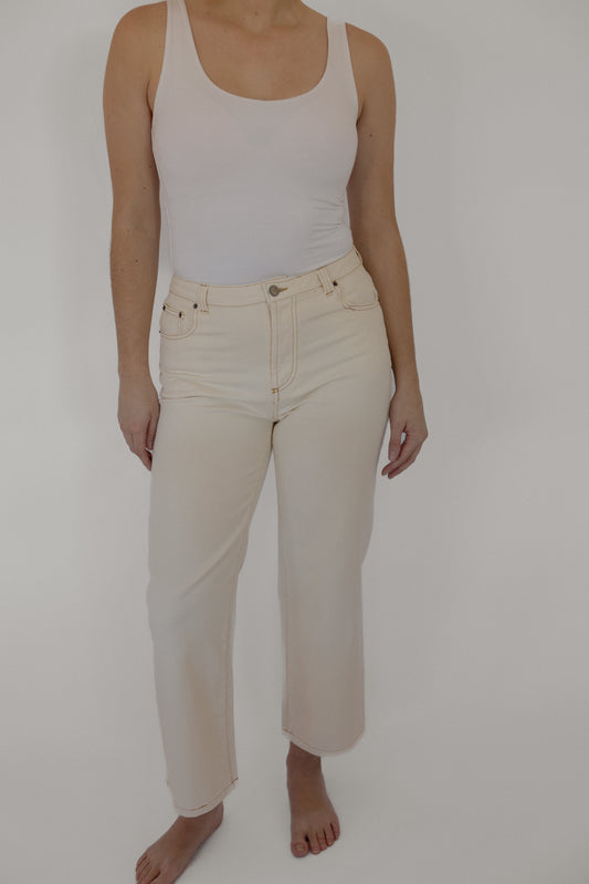 The Lydgate Jean in Ecru