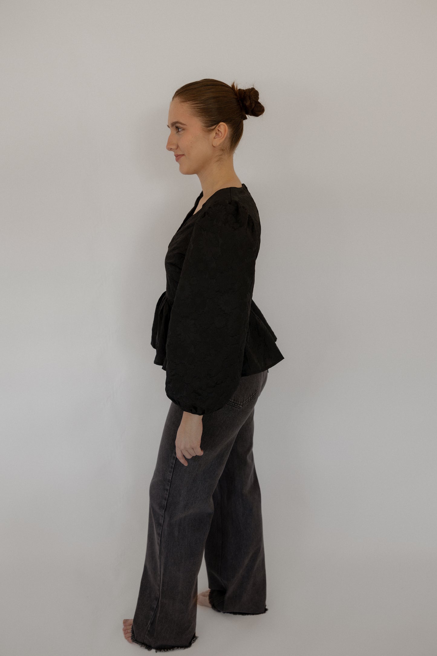 The Flora Brocade Top