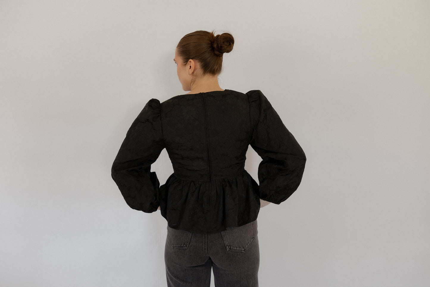 The Flora Brocade Top