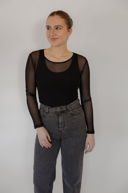 The Elizabeth Mesh in Onyx