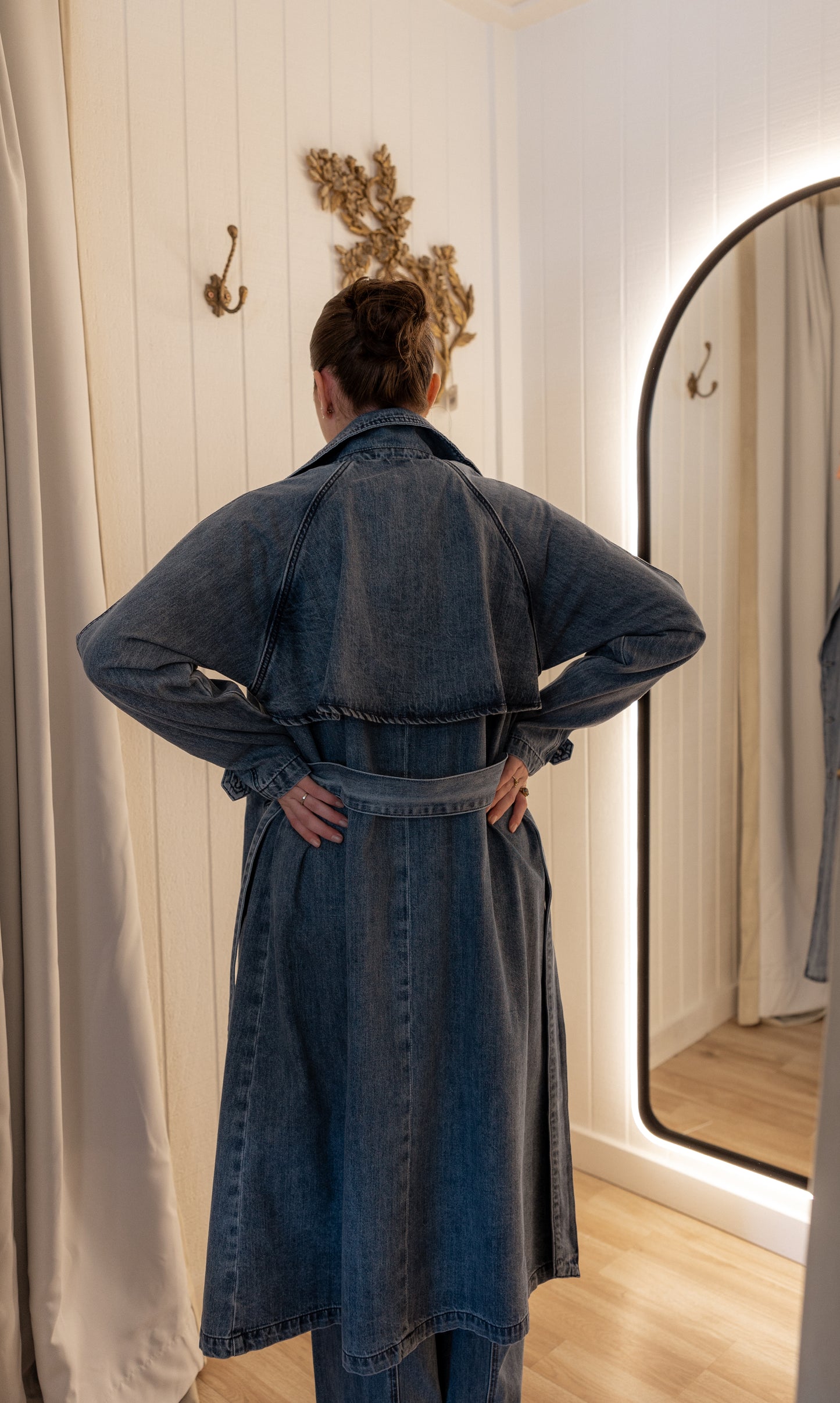 The Worthing Denim Trench