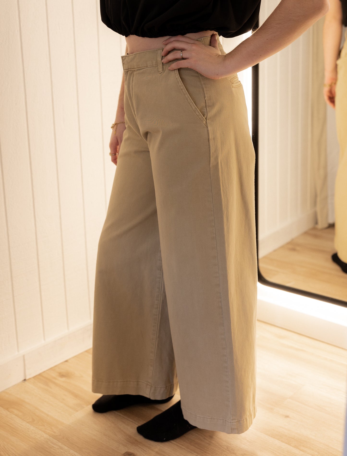 Linton Wide Leg Trousers