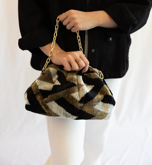 Silk Velvet Soft Clutch