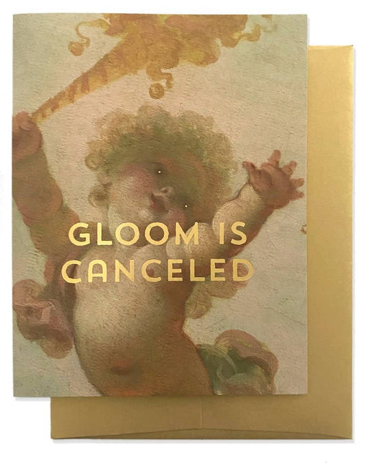 LIGHT CHERUB Greeting Card