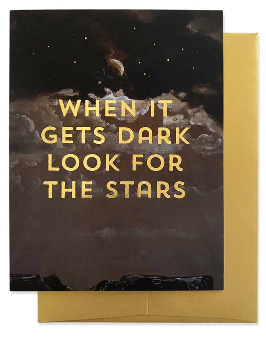 DARK STARS Greeting Card