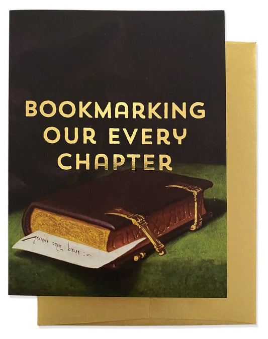 BOOKMARK CHAPTER Greeting Card