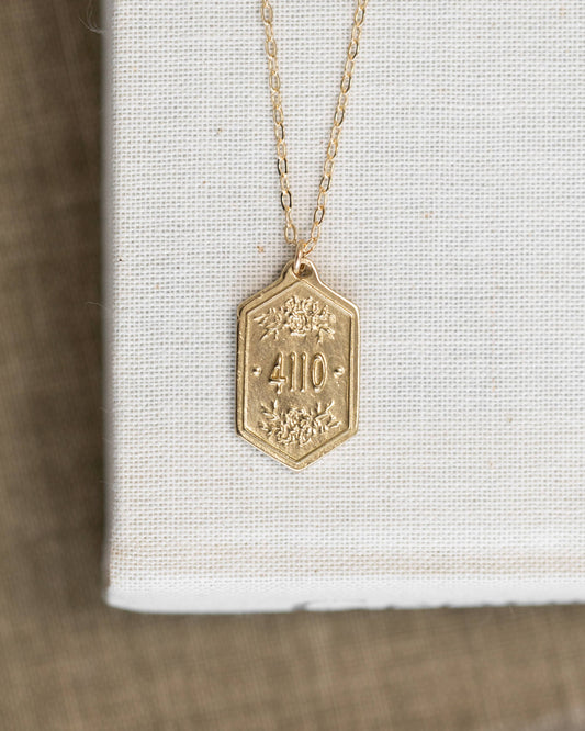 Madison Sterling Necklace - Isaiah 41:10 - 22”
