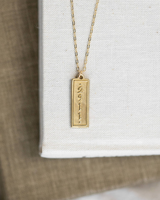 Madison Sterling Necklace - Jeremiah 29:11 - 32”